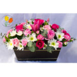Claveles y rosas