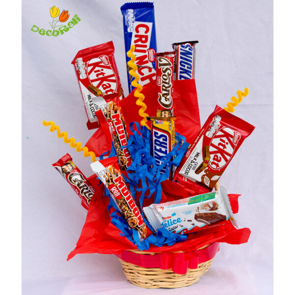 Chocolates en canastita