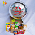 Desayuno sorpresa con globo