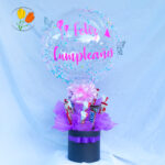 Dulces con globo personalizado