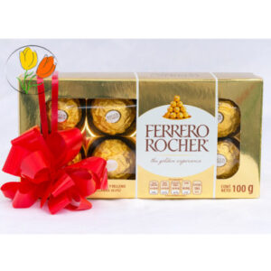 Caja de chocolate ferrero rocher