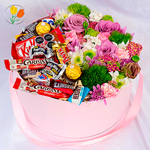 Cajas de flores